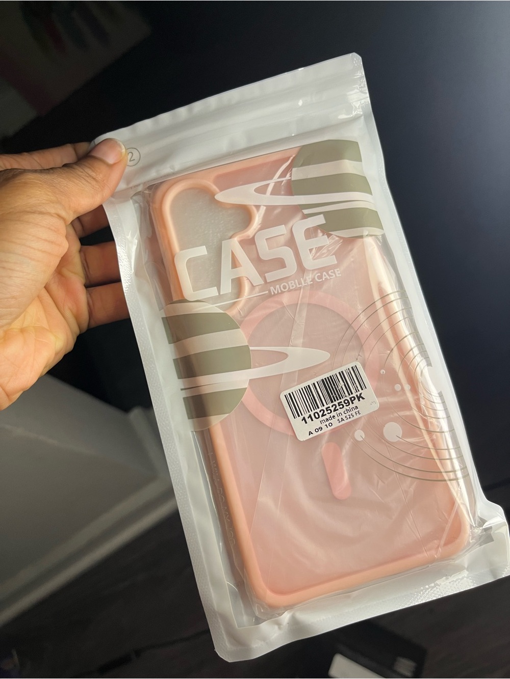 Samsung Galaxy S25 FE Pink Case With Magesafe For Magnetic Charging